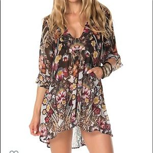 BECCA HAVANA TUNIC SWIM COVER UP